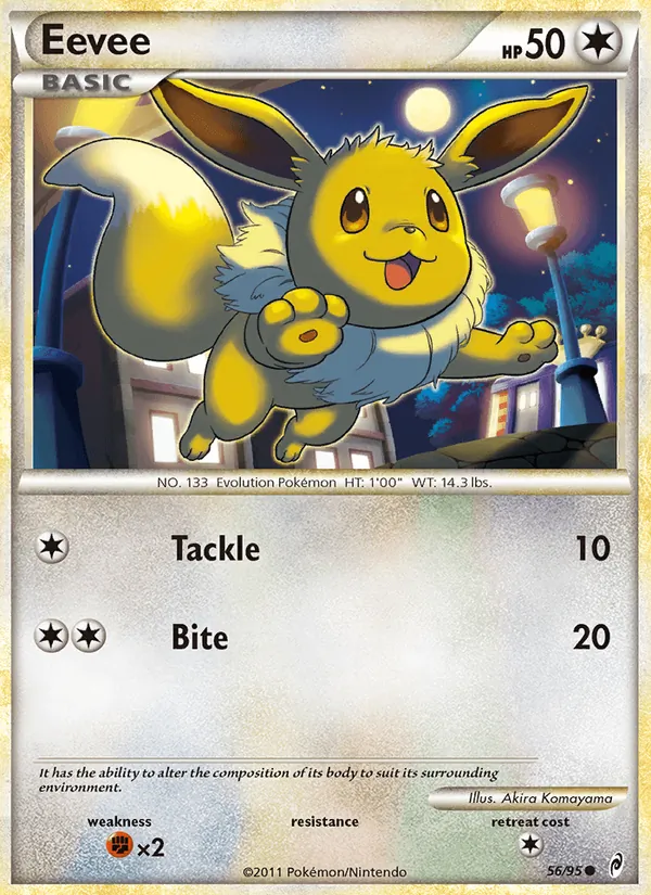 Eevee - Call of Legends Pokemon Card