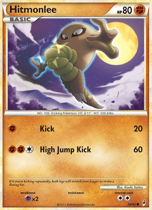 Hitmonlee - Call of Legends Pokemon Card