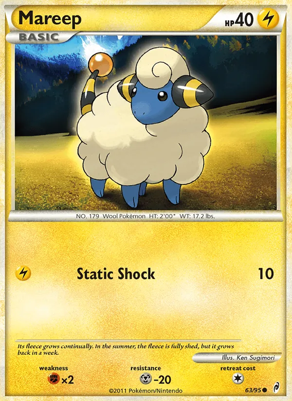 Mareep - Call of Legends Pokemon Card