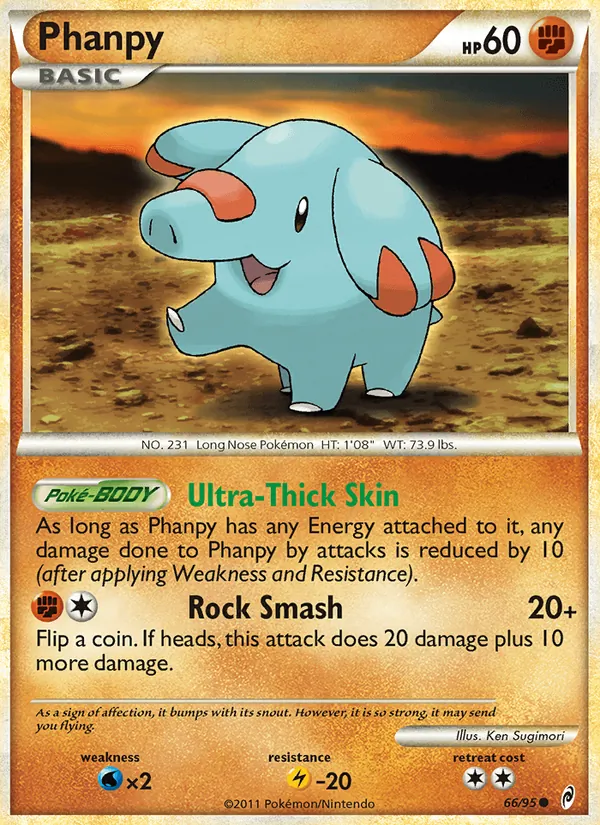 Phanpy - Call of Legends Pokemon Card