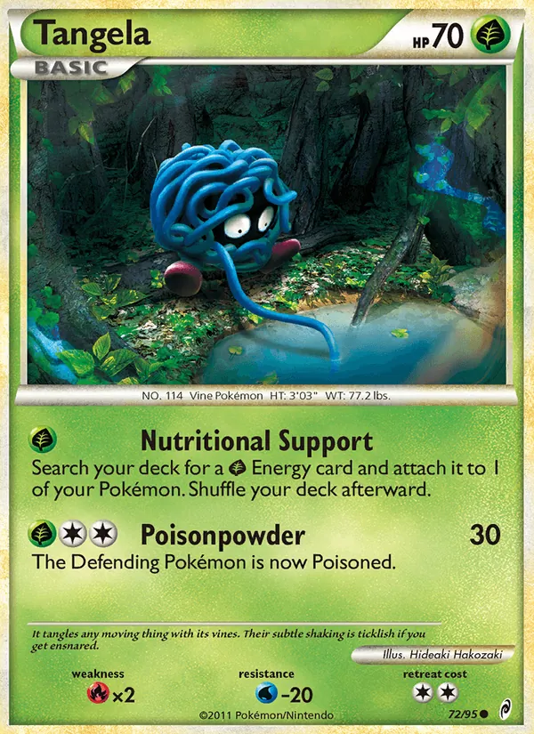 Tangela - Call of Legends Pokemon Card