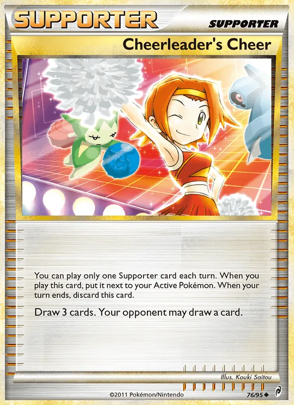 Cheerleader's Cheer - Call of Legends Pokemon Card