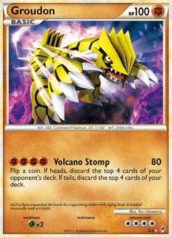 Groudon - Call of Legends
