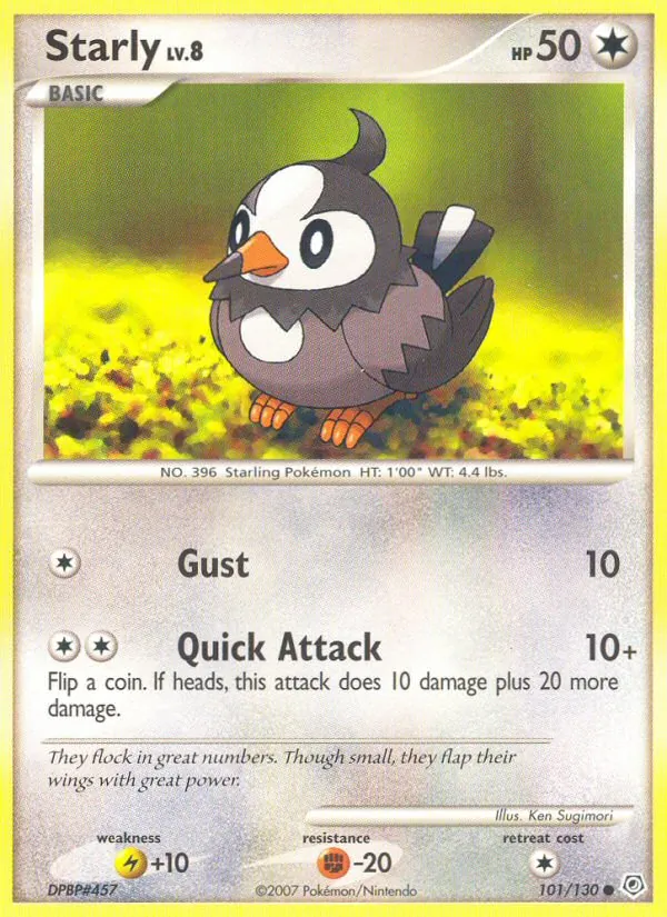 Starly - Diamond & Pearl Pokemon Card
