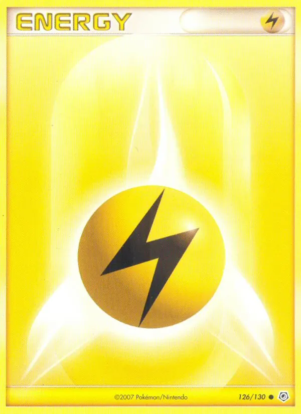 Lightning Energy - Diamond & Pearl Pokemon Card
