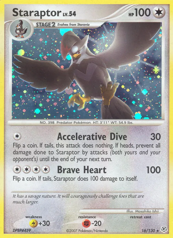 Staraptor - Diamond & Pearl Pokemon Card