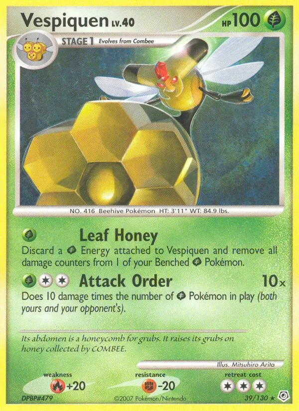 Vespiquen - Diamond & Pearl Pokemon Card