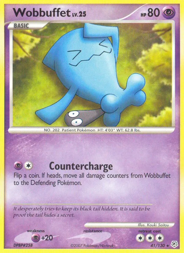 Wobbuffet - Diamond & Pearl Pokemon Card