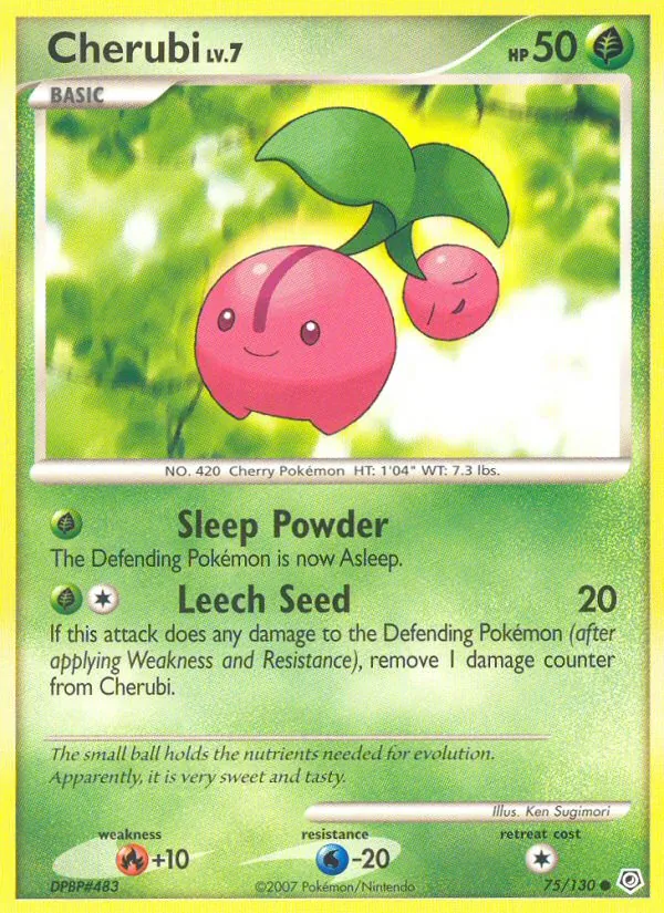 Cherubi - Diamond & Pearl Pokemon Card