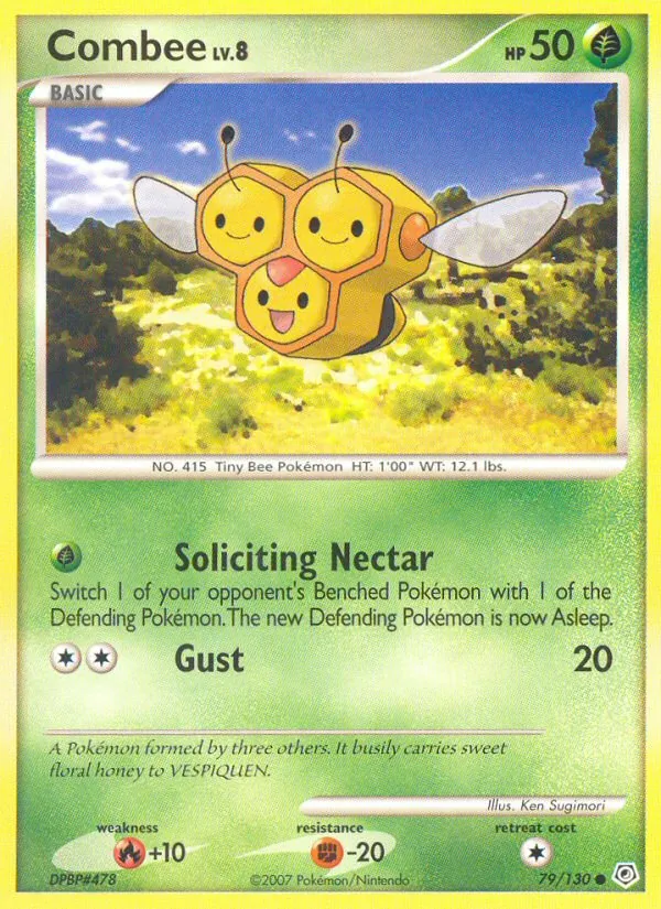 Combee - Diamond & Pearl Pokemon Card