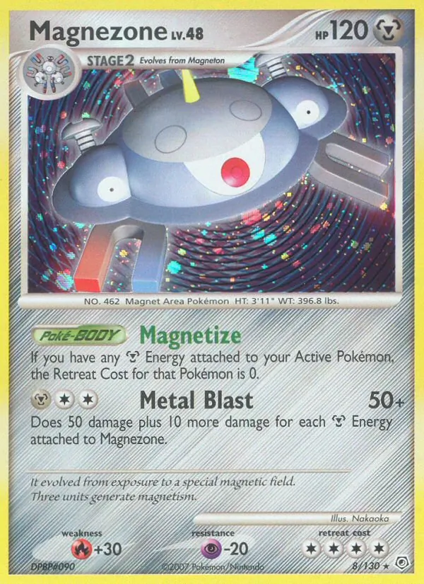 Magnezone - Diamond & Pearl Pokemon Card