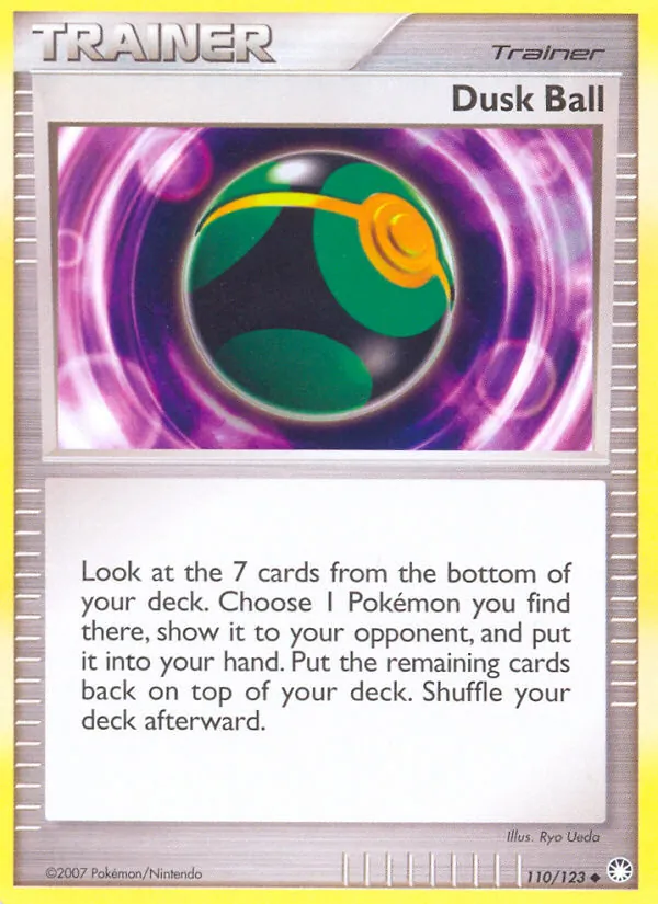 Dusk Ball - Mysterious Treasures Pokemon Card