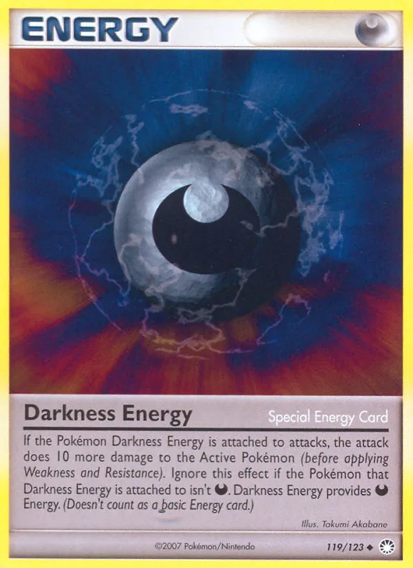 Darkness Energy - Mysterious Treasures Pokemon Card