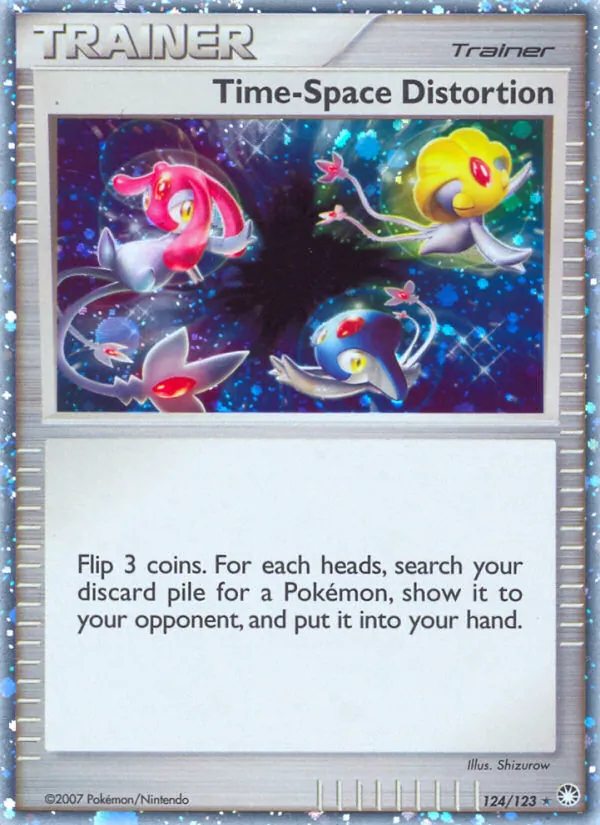 Time-Space Distortion - Mysterious Treasures Pokemon Card