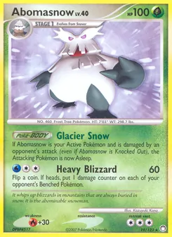 Abomasnow - Mysterious Treasures
