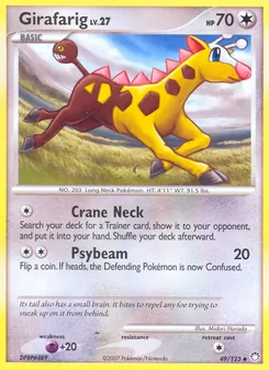 Girafarig - Mysterious Treasures