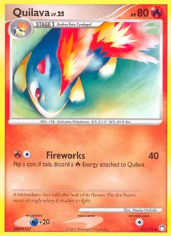 Quilava - Mysterious Treasures