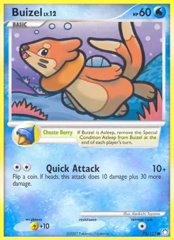 Buizel - Mysterious Treasures