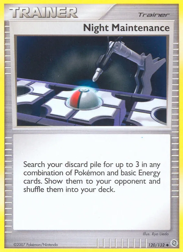 Night Maintenance - Secret Wonders Pokemon Card