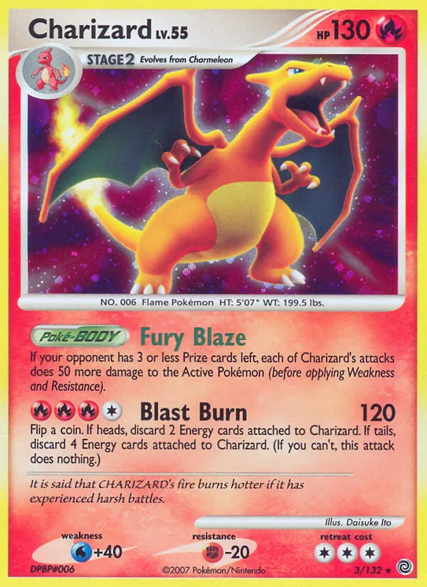 Charizard - Secret Wonders Pokemon Card