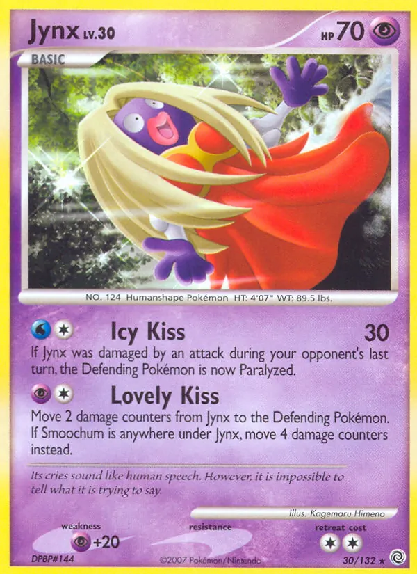 Jynx - Secret Wonders Pokemon Card