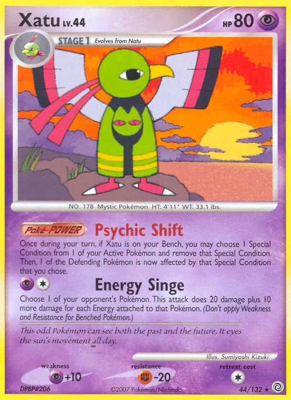Xatu - Secret Wonders Pokemon Card