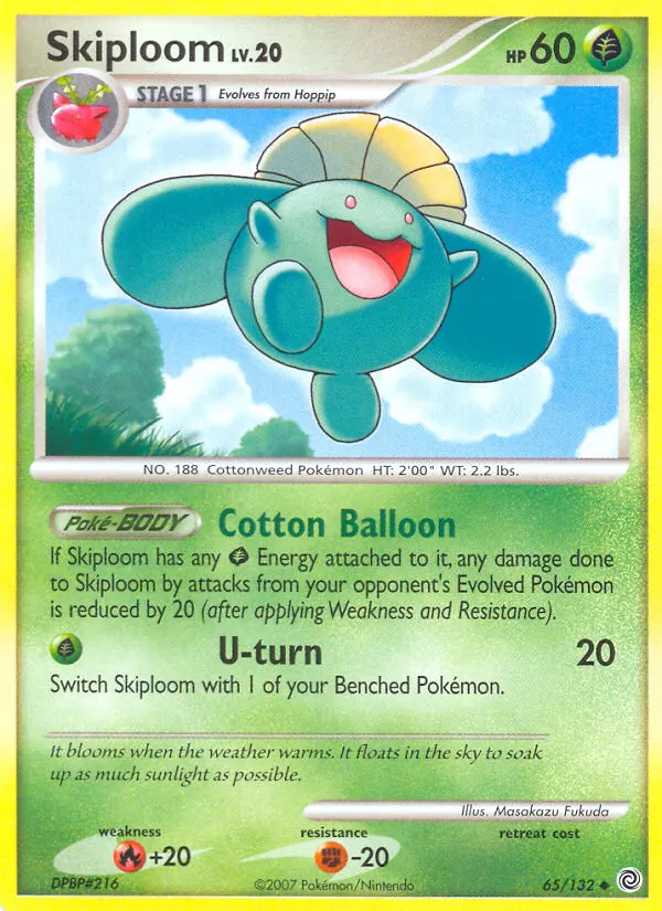 Skiploom - Secret Wonders Pokemon Card
