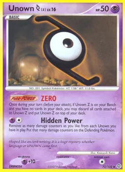 Unown Z - Secret Wonders