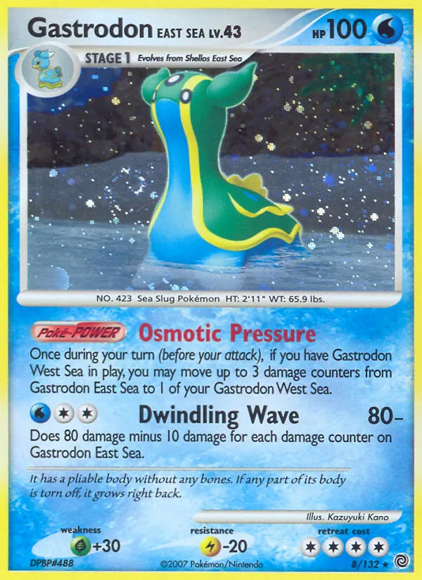Gastrodon East Sea - Secret Wonders Pokemon Card