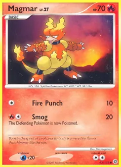 Magmar - Secret Wonders