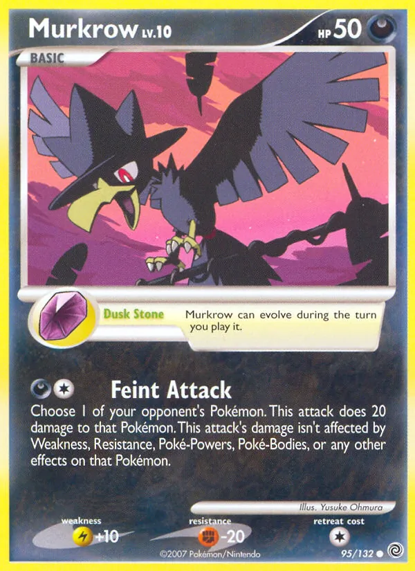 Murkrow - Secret Wonders Pokemon Card