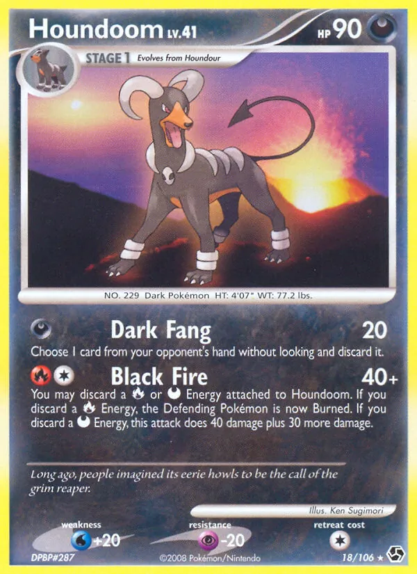Houndoom - Great Encounters Pokemon Card