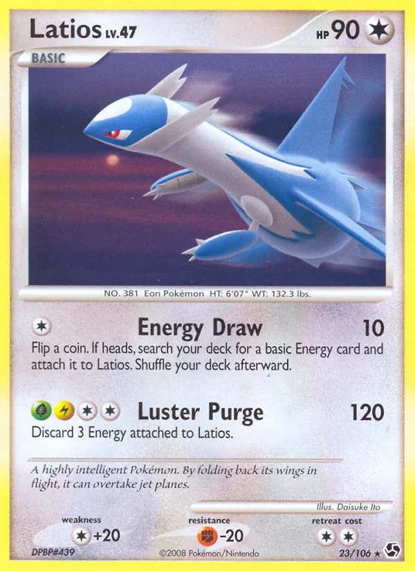 Latios - Great Encounters Pokemon Card