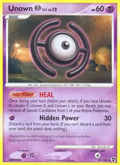 Unown H - Great Encounters