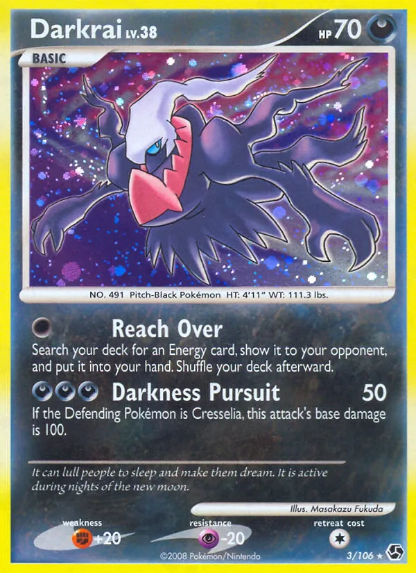 Darkrai - Great Encounters Pokemon Card