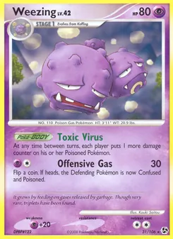 Weezing - Great Encounters