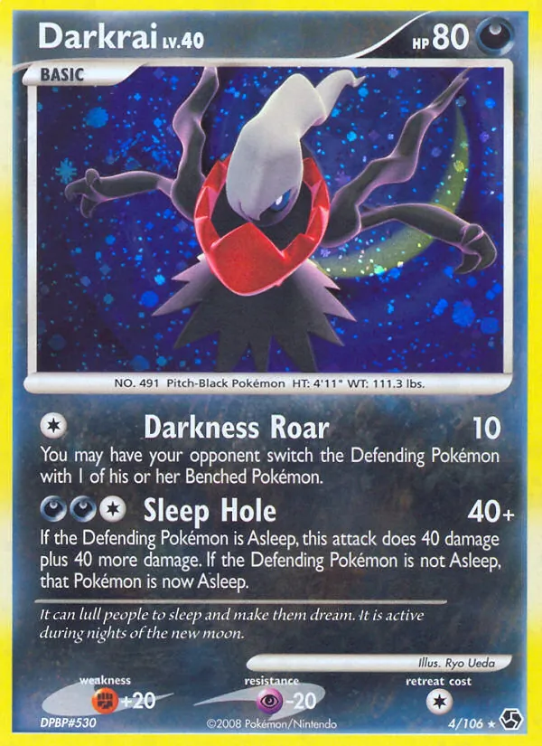 Darkrai - Great Encounters Pokemon Card