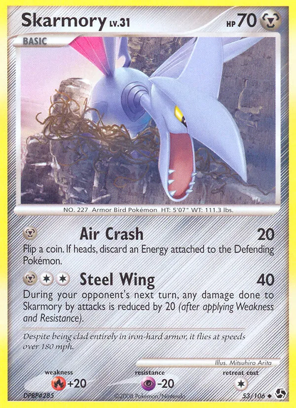 Skarmory - Great Encounters Pokemon Card