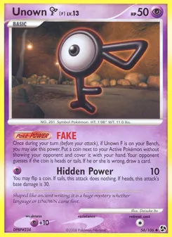 Unown F - Great Encounters