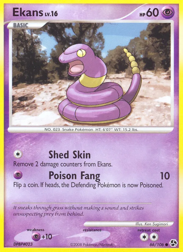 Ekans - Great Encounters Pokemon Card