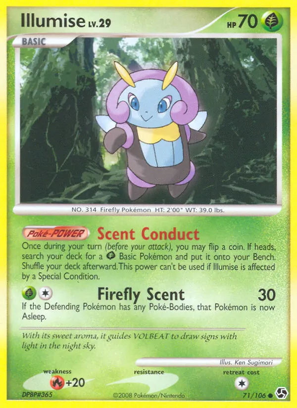 Illumise - Great Encounters Pokemon Card