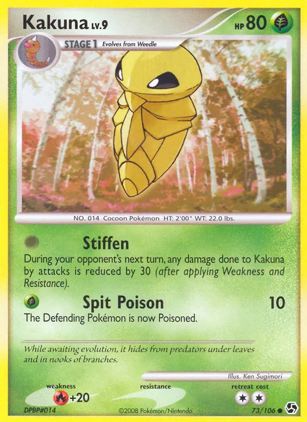 Kakuna - Great Encounters Pokemon Card