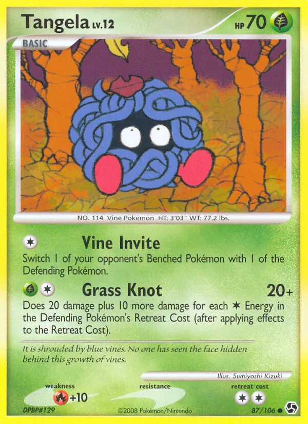 Tangela - Great Encounters Pokemon Card