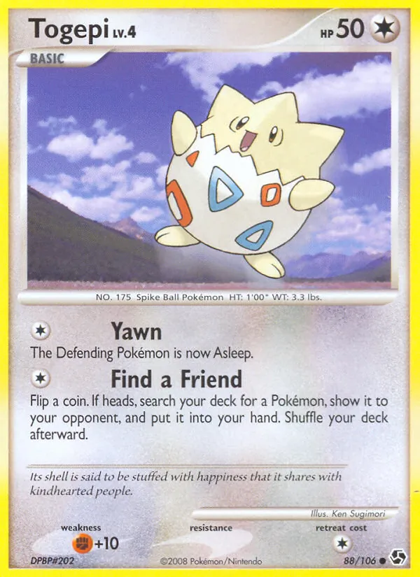 Togepi - Great Encounters Pokemon Card