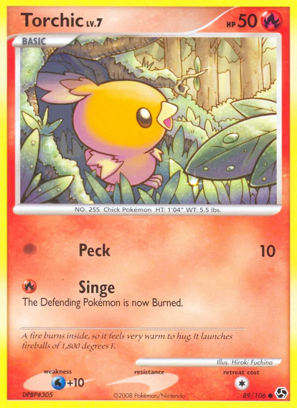 Torchic - Great Encounters Pokemon Card