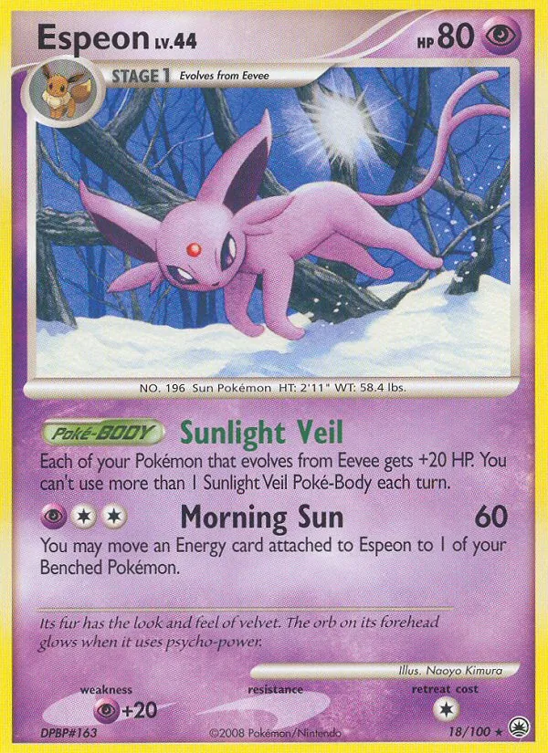 Espeon - Majestic Dawn Pokemon Card