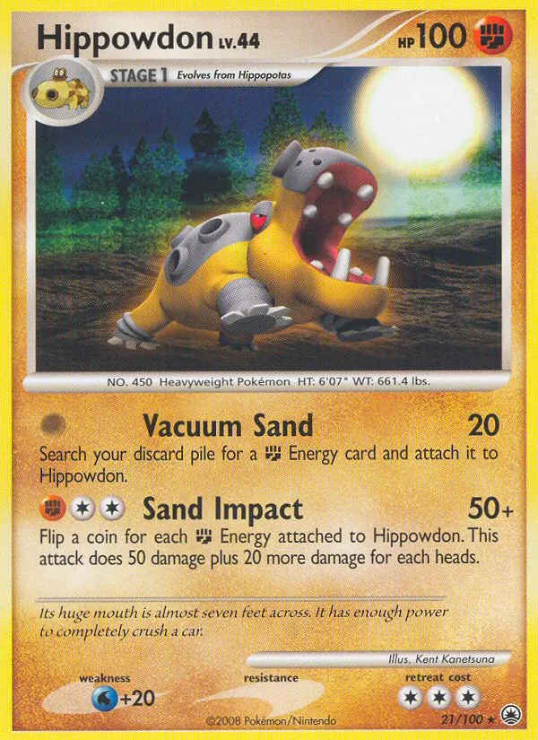 Hippowdon - Majestic Dawn Pokemon Card