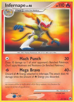Infernape - Majestic Dawn