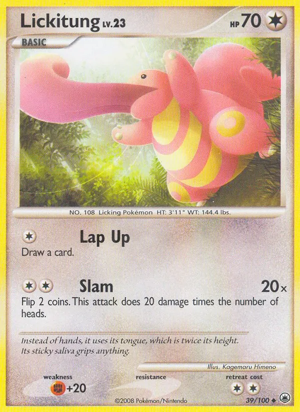 Lickitung - Majestic Dawn Pokemon Card