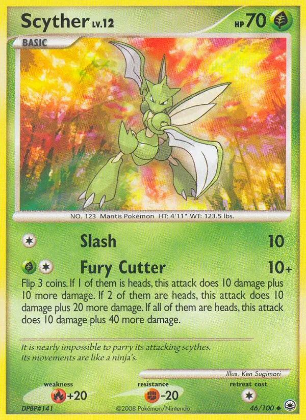 Scyther - Majestic Dawn Pokemon Card